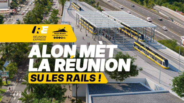 Réunion Express : le futur train de La Réunion entre dans le débat public