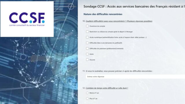 Français de l’étranger : aidez-nous à améliorer l’accès à vos services bancaire en France | France Diplomatie